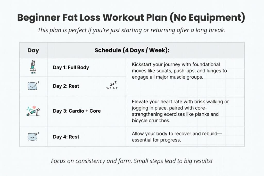 Fat Loss Workout Plans at Home