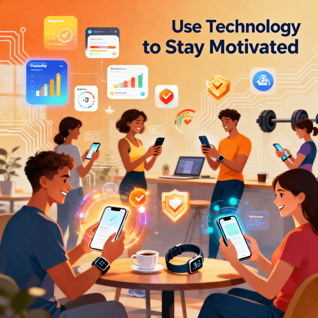 Use Technology to Stay Motivated
