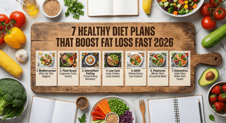 Seven 7 Healthy Diet Plans That Boost Fat Loss Fast 2026
