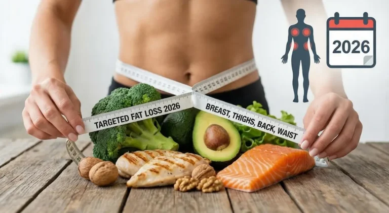targeted fat loss 2026 breast thighs back waist